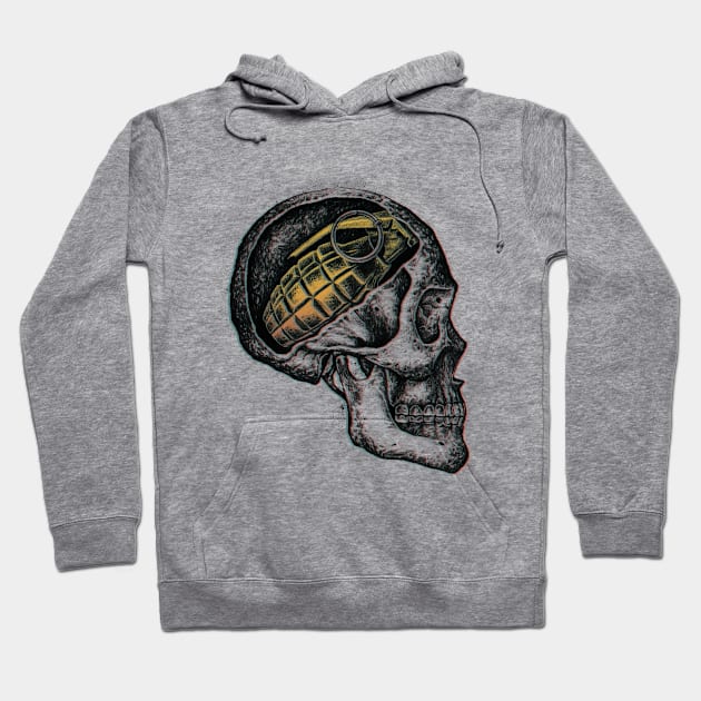 Death Mind Hoodie by RonnCabardo